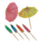 Parasols en papier de différentes couleurs Fiesta Recyclable (Lot de 144)