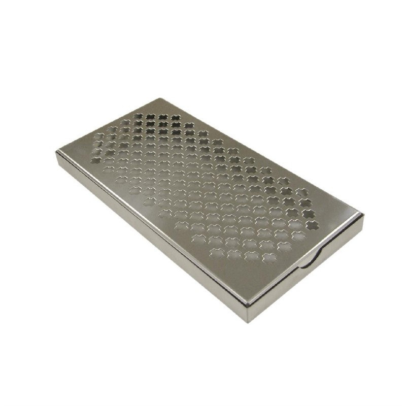 Bac récepteur de bar inox Beaumont 300 x 150mm