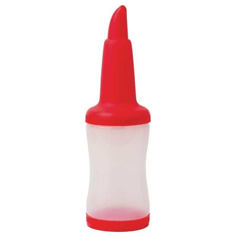 Bouteille verseuse rouge