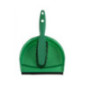 Set balayette à poils doux et pelle Jantex vert