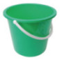 Seau rond en plastique Jantex 10L vert