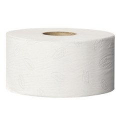 Papier toilette 2 plis Mini Jumbo Tork 170m (Lot de 12)