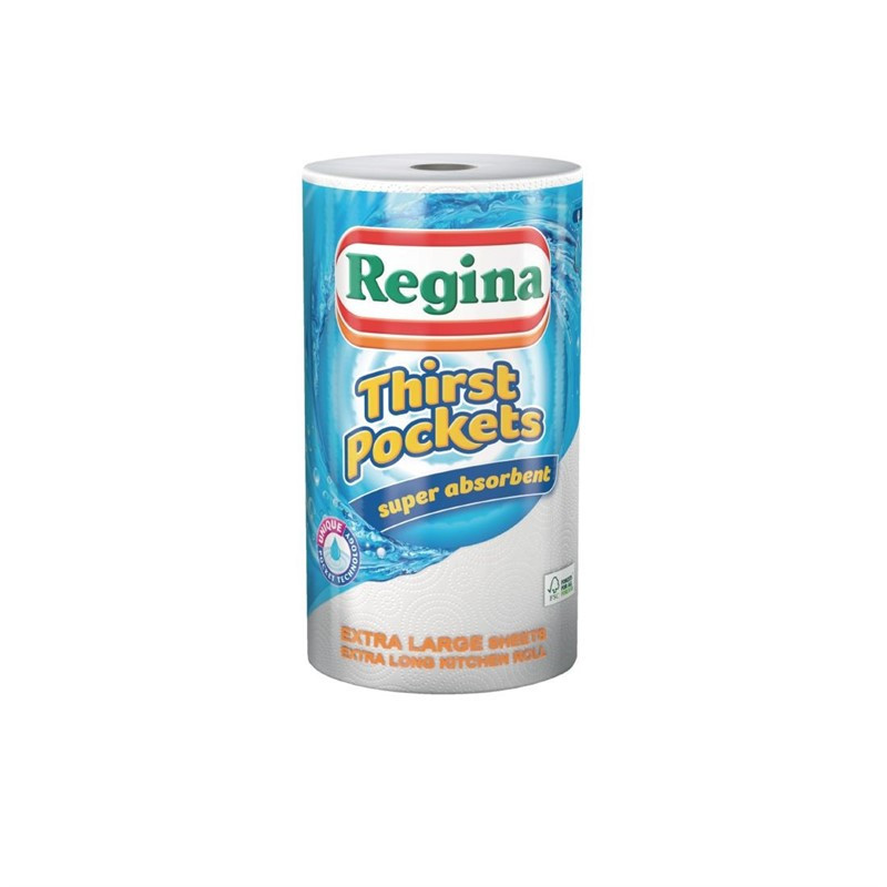 Essuie-tout Regina Thirst pockets 100 feuilles (x6)