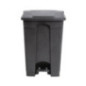 Poubelle de cuisine à pédale Jantex noire 45L