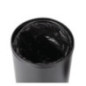 Poubelle dôme ouverte en acier Bolero noire 40L