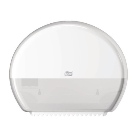 Distributeur de papier toilette Mini Jumbo Tork blanc