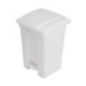 Poubelle de cuisine à pédale Jantex blanche 45L