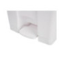 Poubelle de cuisine à pédale Jantex blanche 45L