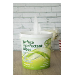 Boîte de lingettes désinfectantes de surface Ecotech (lot de 500)