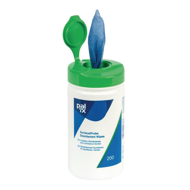 Lingettes de surface désinfectantes Pal TX (lot de 10x 200) Lingettes de surface désinfectantes Pal TX (lot de 10x 200)