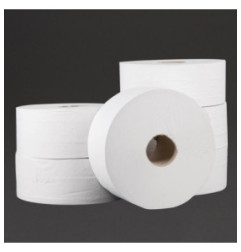 Rouleaux papier toilette Jantex Jumbo (lot de 6)