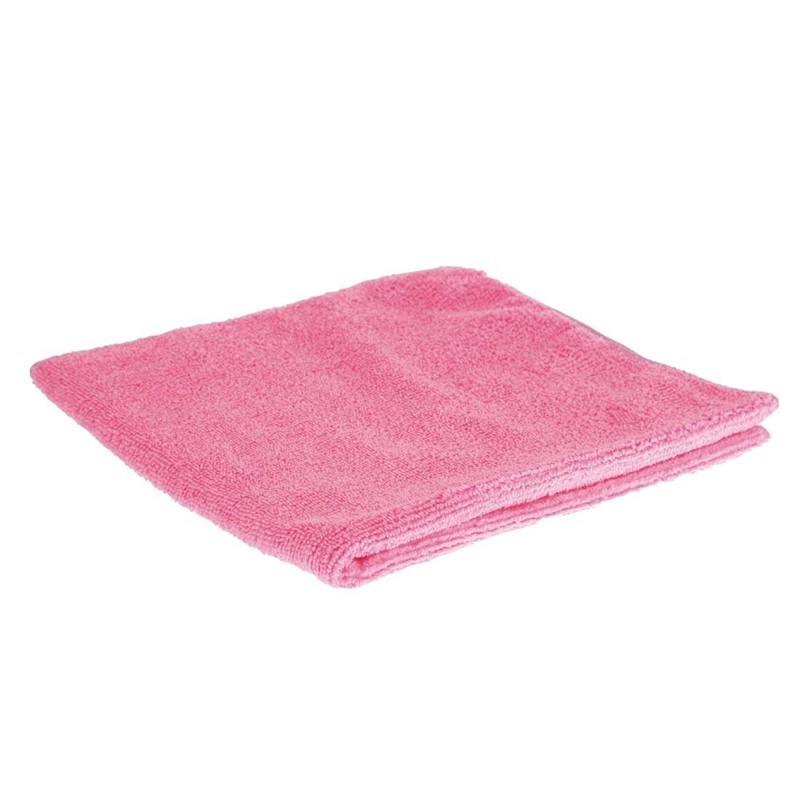 Chiffons microfibres Jantex rouges (Lot de 5)