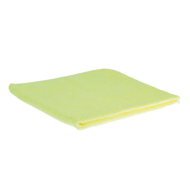 Chiffons microfibres Jantex jaunes (Lot de 5)