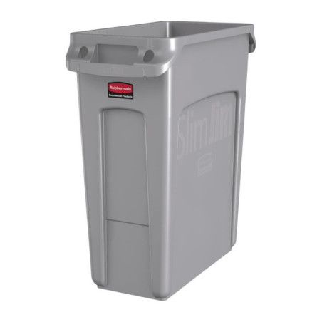 Collecteur Slim Jim Rubbermaid 60L