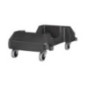 Chariot encliquetable Rubbermaid Slim Jim