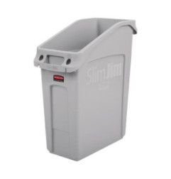 Conteneur sous-comptoir Slim Jim Rubbermaid gris 49L