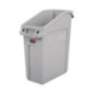 Conteneur sous-comptoir Slim Jim Rubbermaid gris 49L