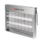 Désinsectiseur LED en inox brossé Eazyzap 8W