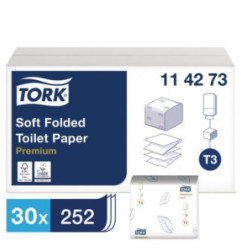 Paquet papier hygiénique blanc Tork (Lot de 30)