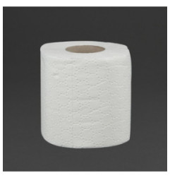 Rouleau de papier toilette Jantex Premium (Lot de 40)