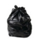 Petits sacs poubelle noirs Jantex 25L x500 (Lot de 500)