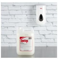 Distributeur de savon et gel désinfectant pour les mains Jantex 900ml