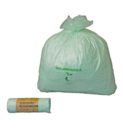 Petits sacs poubelle compostables Jantex 10L