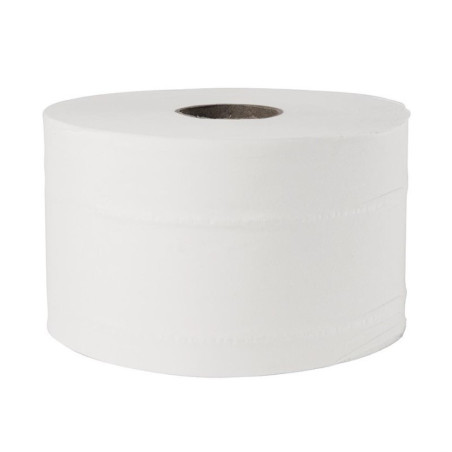 Rouleaux de papier hygiénique micro double Jantex (Lot de 24)