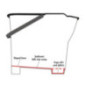 Seau essoreur Jantex rouge 14L