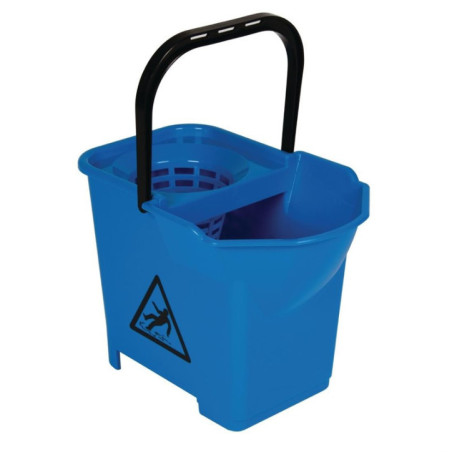 Seau essoreur Jantex bleu 14L