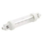 Ampoule quartz 300W infrarouges à double enveloppe 118mm