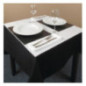 Sets de table en papier gaufré blanc brillant (lot de 400)
