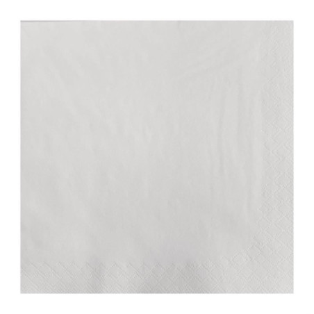 Serviettes de table en papier blanches Fasana 330mm (Lot de 1500)