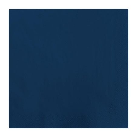 Serviettes de table en papier bleues Fasana 330mm (Lot de 1500)