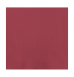 Serviettes de table en papier bordeaux Fasana 330mm (Lot de 1500)