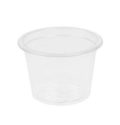 Pots à sauce PLA compostables Vegware 28ml (x5000)