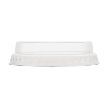 Couvercles plats pleins compostables en PLA Vegware 20 cl (Lot de 1000)