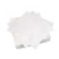 Serviettes snacking 2 plis Fiesta Recyclable blanches 300 x 300mm