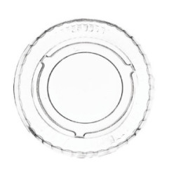 Couvercle pot à sauce compostable en PLA Vegware 28ml (x5000)