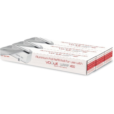 Rouleaux de papier aluminium pour distributeur Wrap450 Vogue