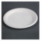 Assiettes en bagasse compostables Fiesta Compostable 26 cm (x50)