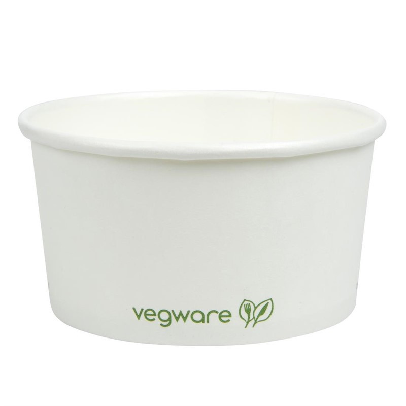 Bols à soupe ou glace compostables Vegware 170ml (lot de 1000)