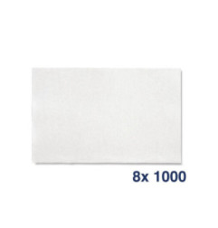 Serviettes blanches pour distributeur Tork Xpressnap Extra Soft  (Lot de 8000)