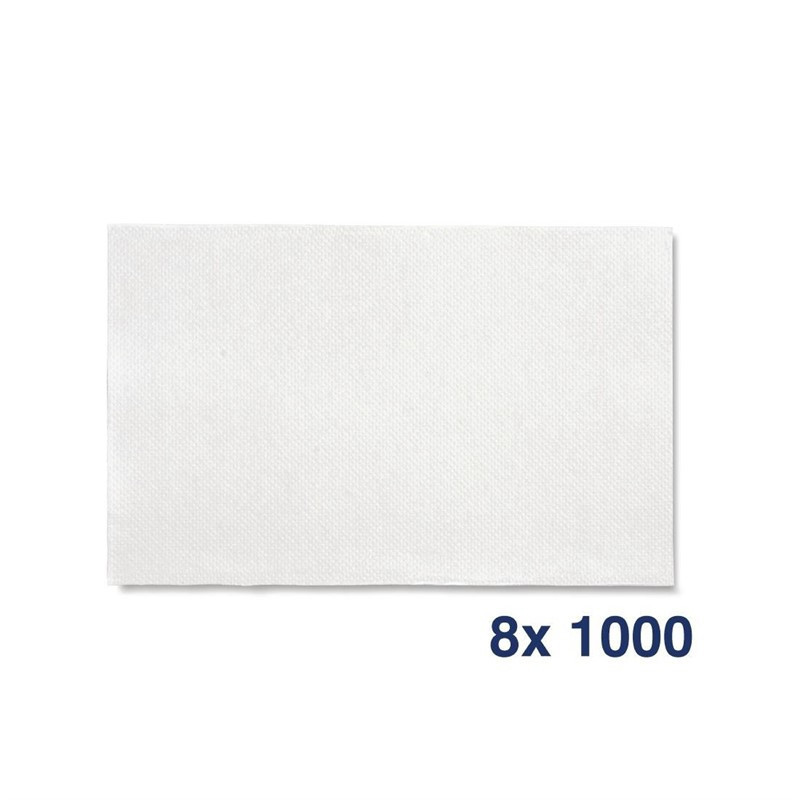 Serviettes blanches pour distributeur Tork Xpressnap Extra Soft  (Lot de 8000)