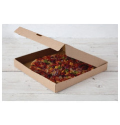 Cartons à pizza kraft Fiesta Compostable 35cm (Lot de 50)