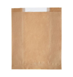 Sachets en papier avec fenêtre glassine Fiesta Compostable (lot de 1000)
