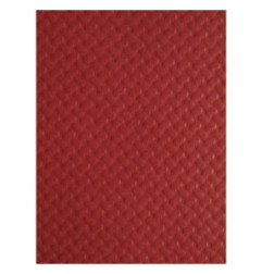 Sets de table en papier bordeaux (Lot de 500)