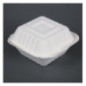 Boîtes à hamburger en bagasse Fiesta Compostable 152mm (Lot de 500)