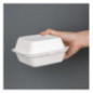 Boîtes à hamburger en bagasse Fiesta Compostable 155mm (Lot de 500)