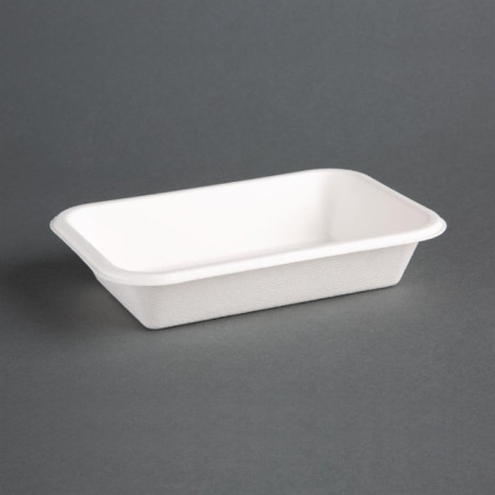 Barquettes compostables en bagasse Fiesta Compostable 455ml (lot de 50)